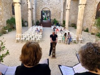 A final soundcheck in Siracusa