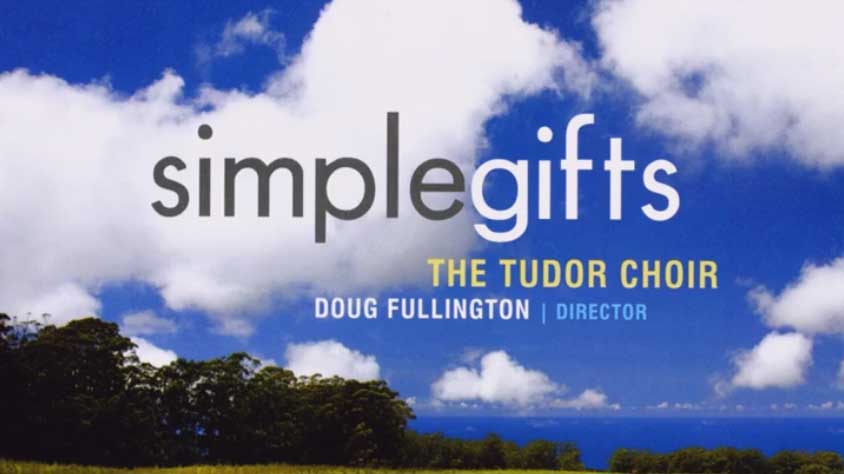  Simple Gifts, by William Billings, perhaps the most famous of the First New England School of composers during the colonial period.