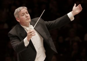David Haves conducting.